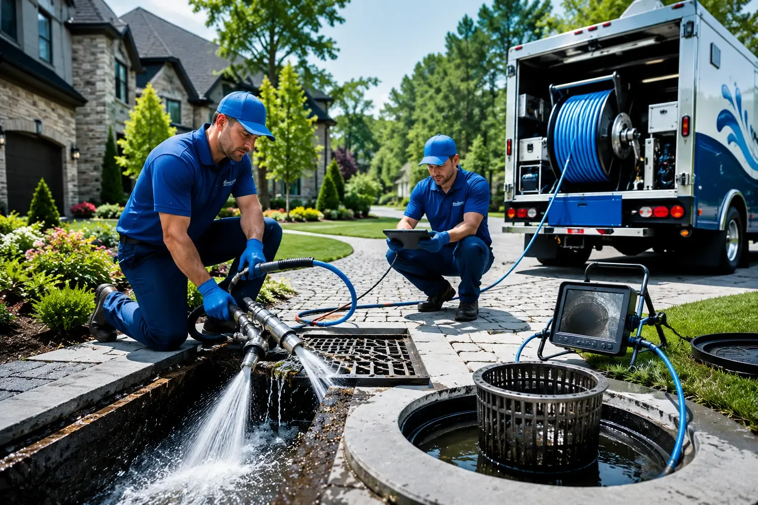 Local outdoor drain cleaning professionals in Cambridge, IL